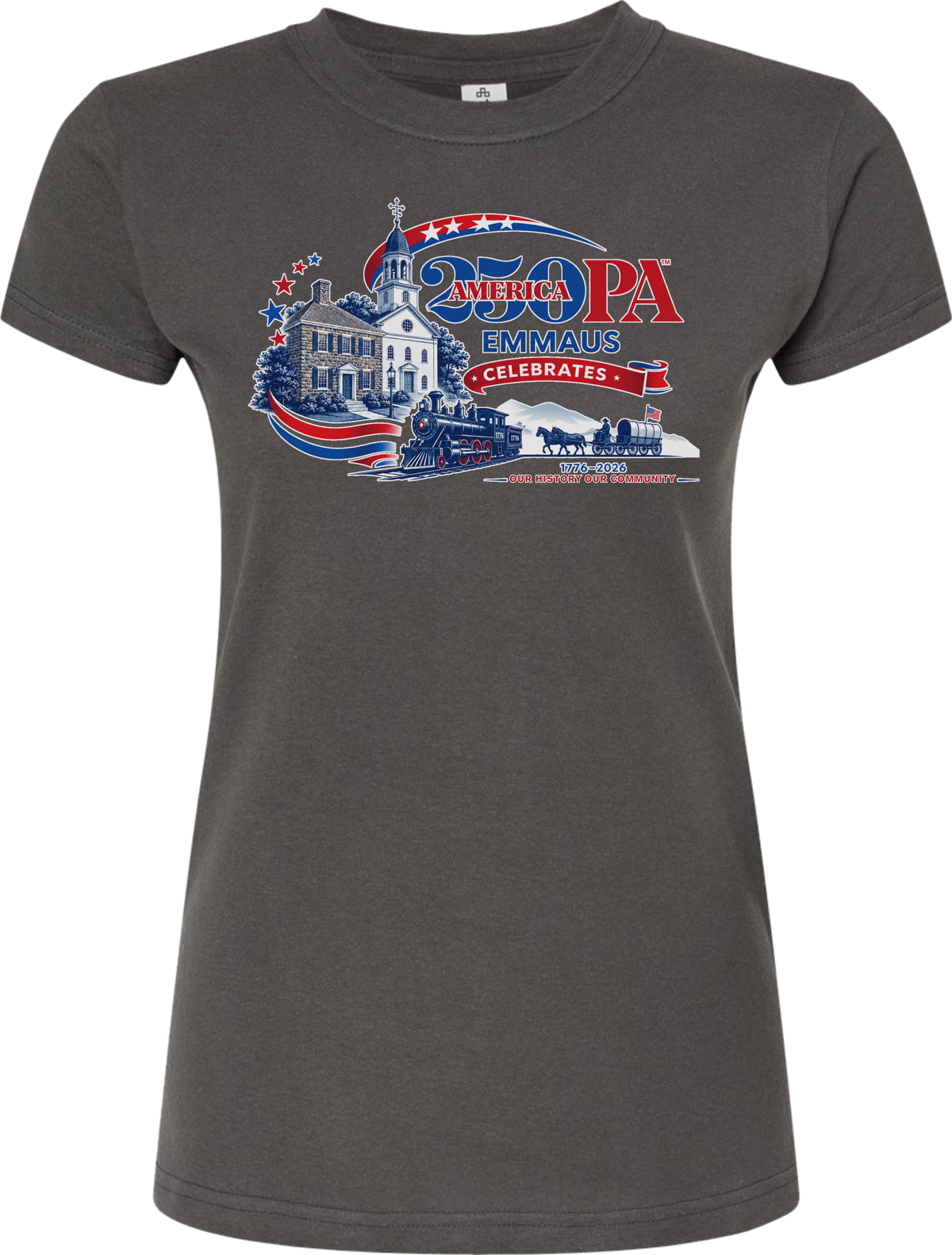 Emmaus 250th Celebration Emmaus Heritage T-Shirt (Women)