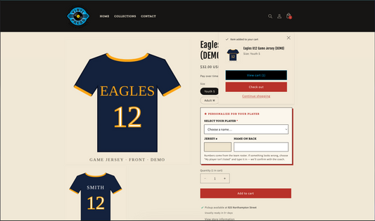 Tired of paper forms and collecting cash for team jerseys? Learn how Easton teams use online roster stores to collect player sizes, numbers, and fan gear effortlessly.