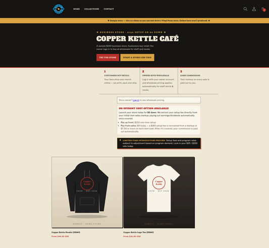 How Local Restaurants Can Sell Merch Without Buying Upfront Inventory