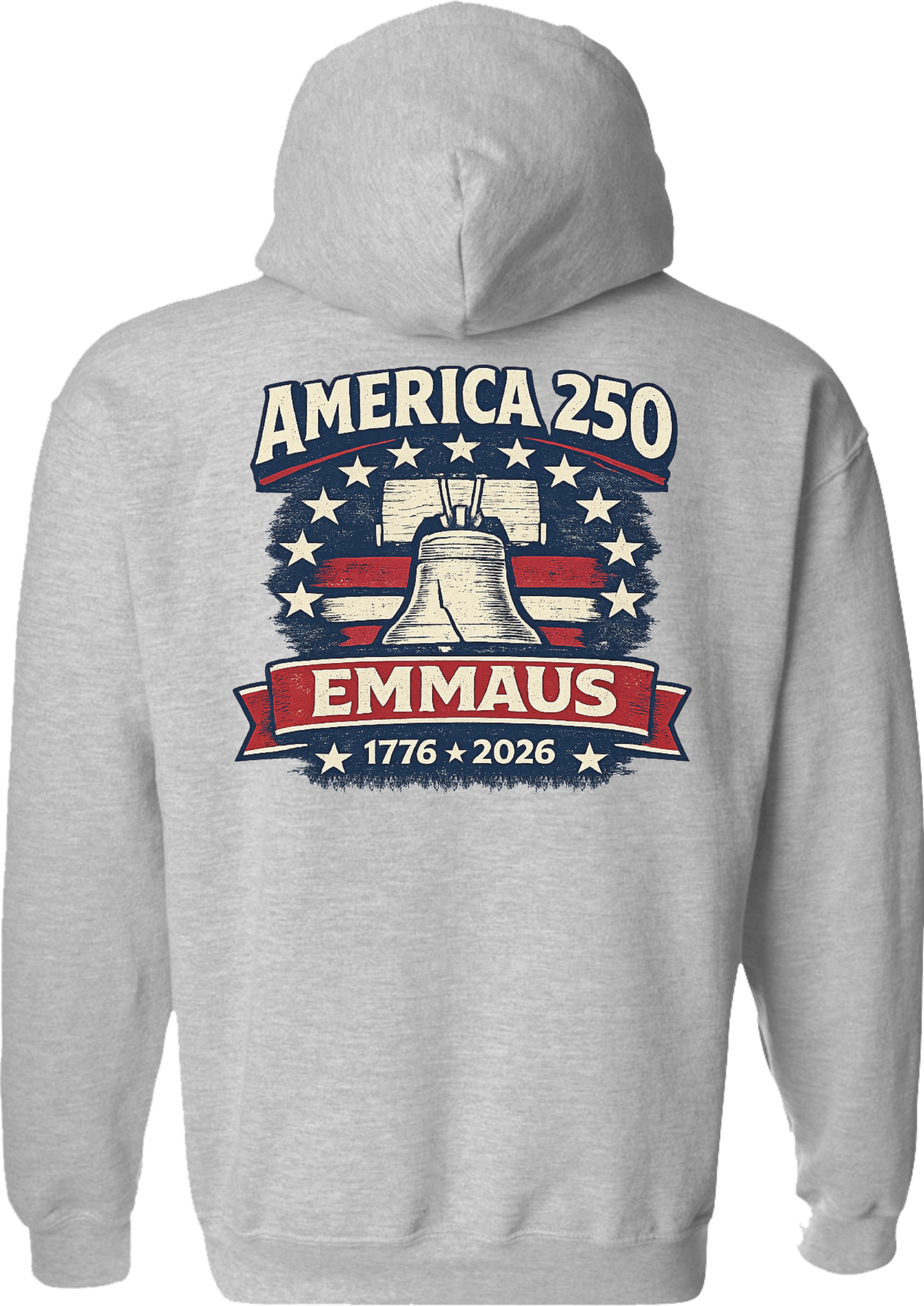 Emmaus 250th Celebration Emmaus Liberty Bell Hoodie