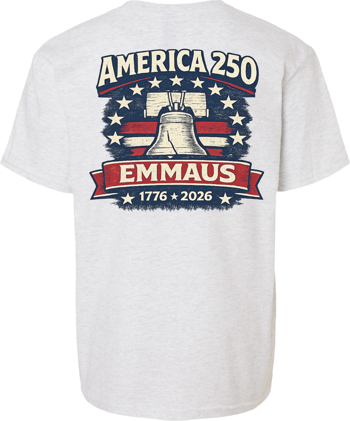 Emmaus 250th Celebration Liberty Bell T-Shirt (Youth)