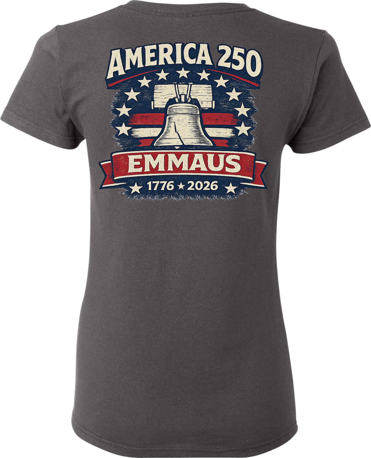 Emmaus 250th Celebration Emmaus Liberty Bell T-Shirt (Women)