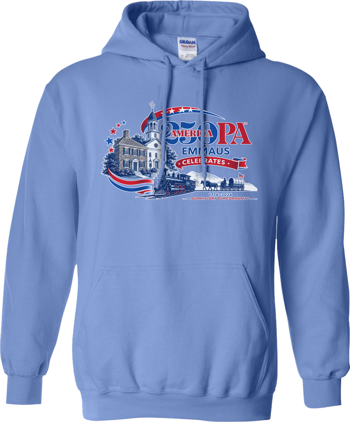 Emmaus 250th Celebration Emmaus Heritage Hoodie