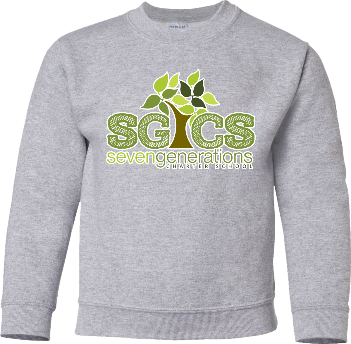 SevenGen SGCS Tree Crewneck Sweatshirt (Youth)