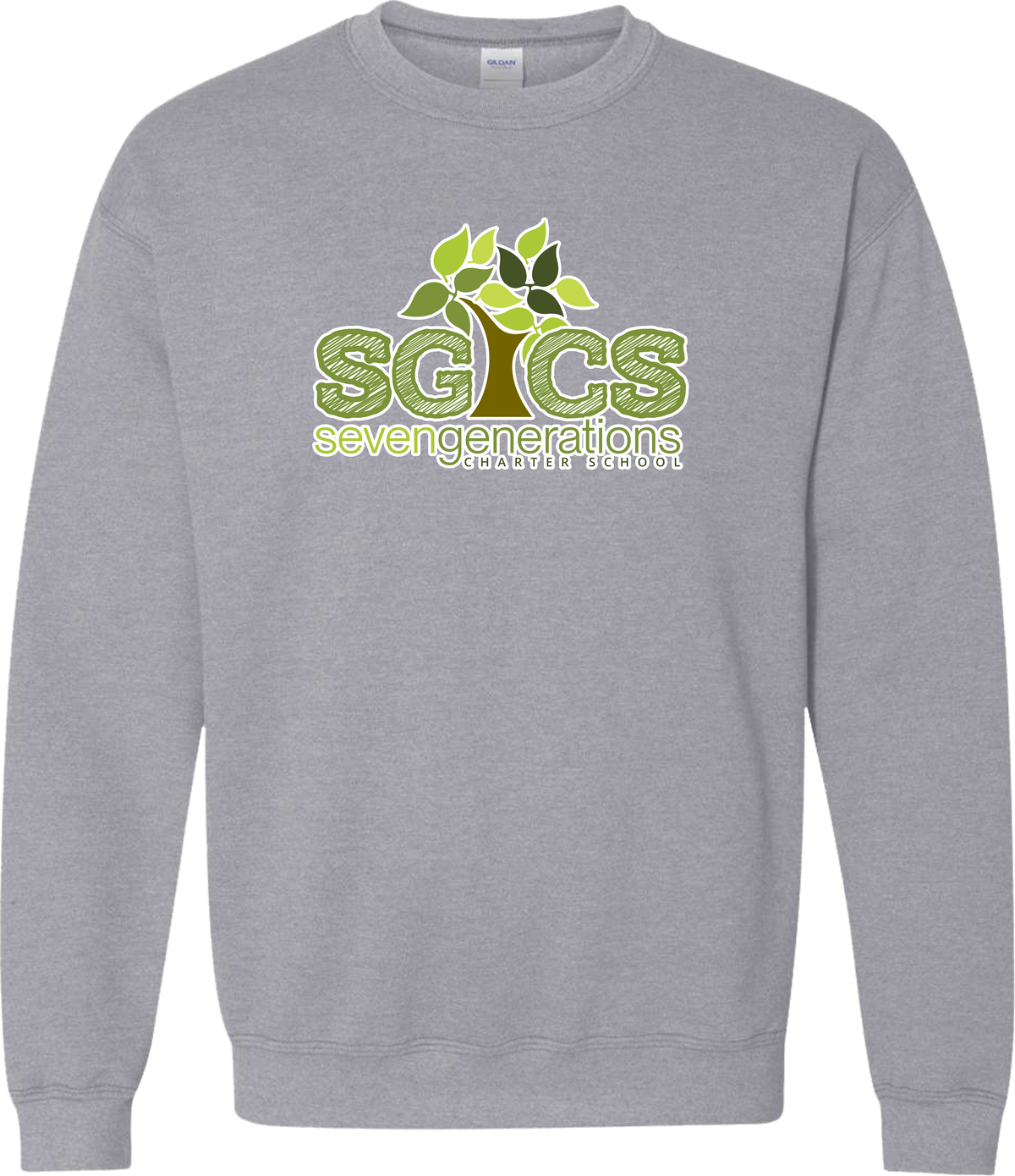 SevenGen SGCS Tree Crewneck Sweatshirt (Adult)