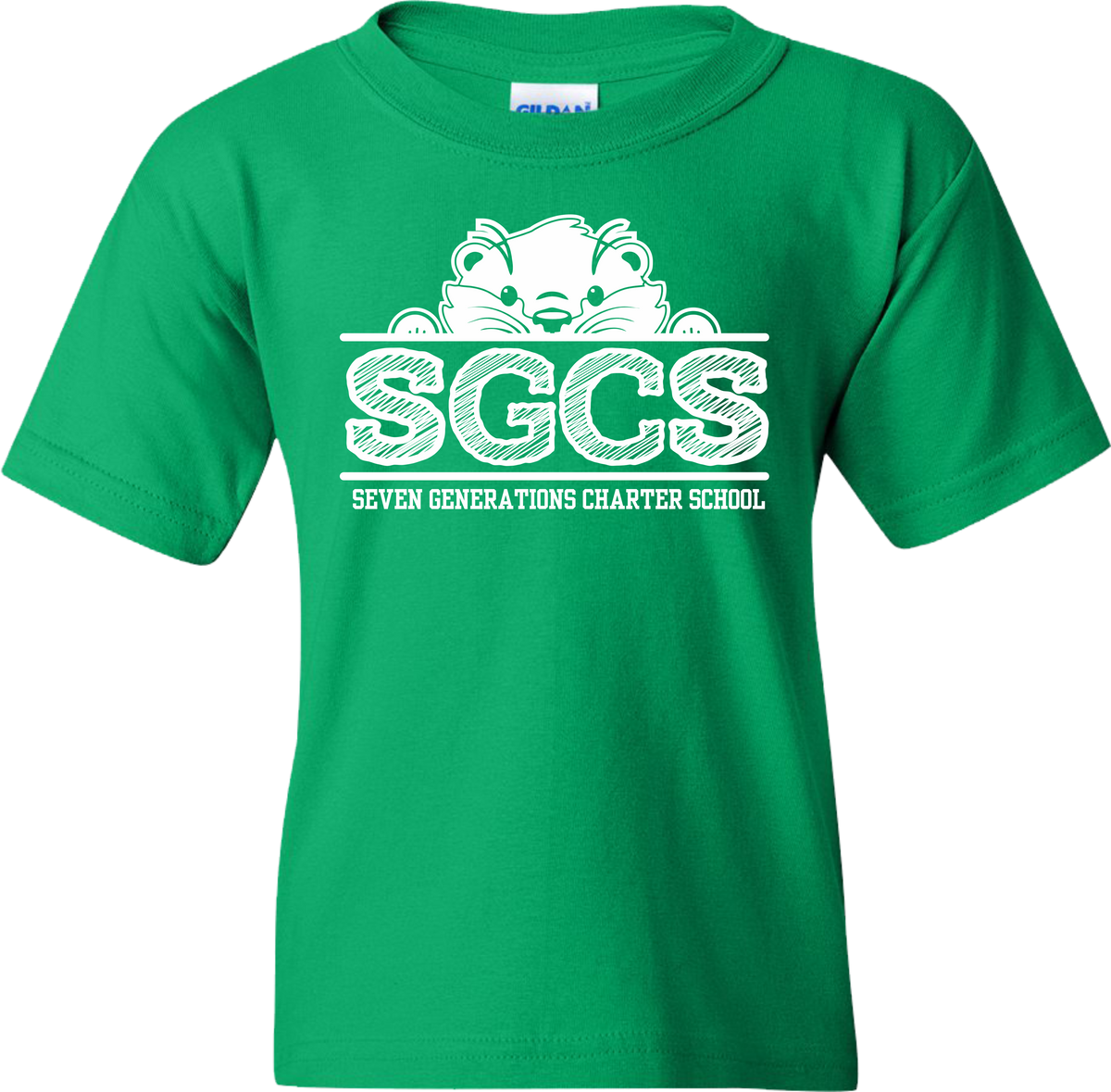 SevenGen White Otters T-Shirt (Youth)