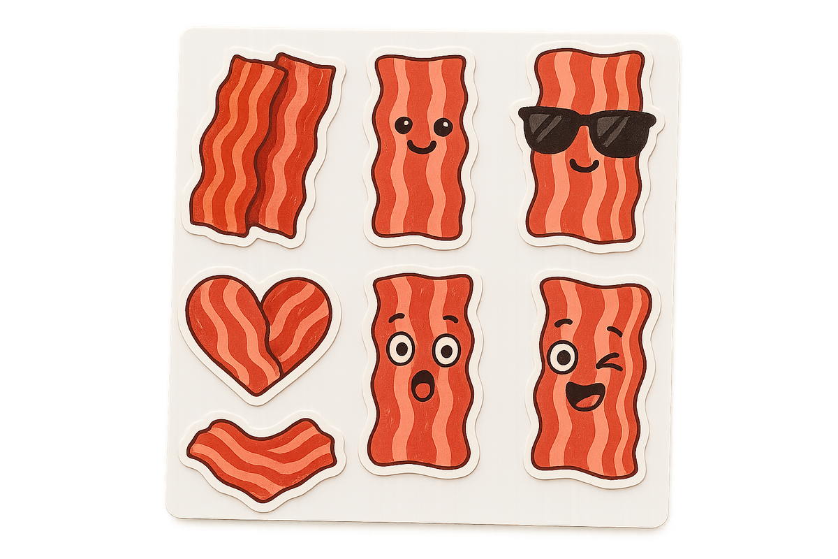 bacon stickers