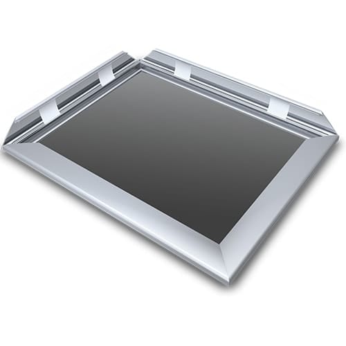 Aluminum snap frame poster holder