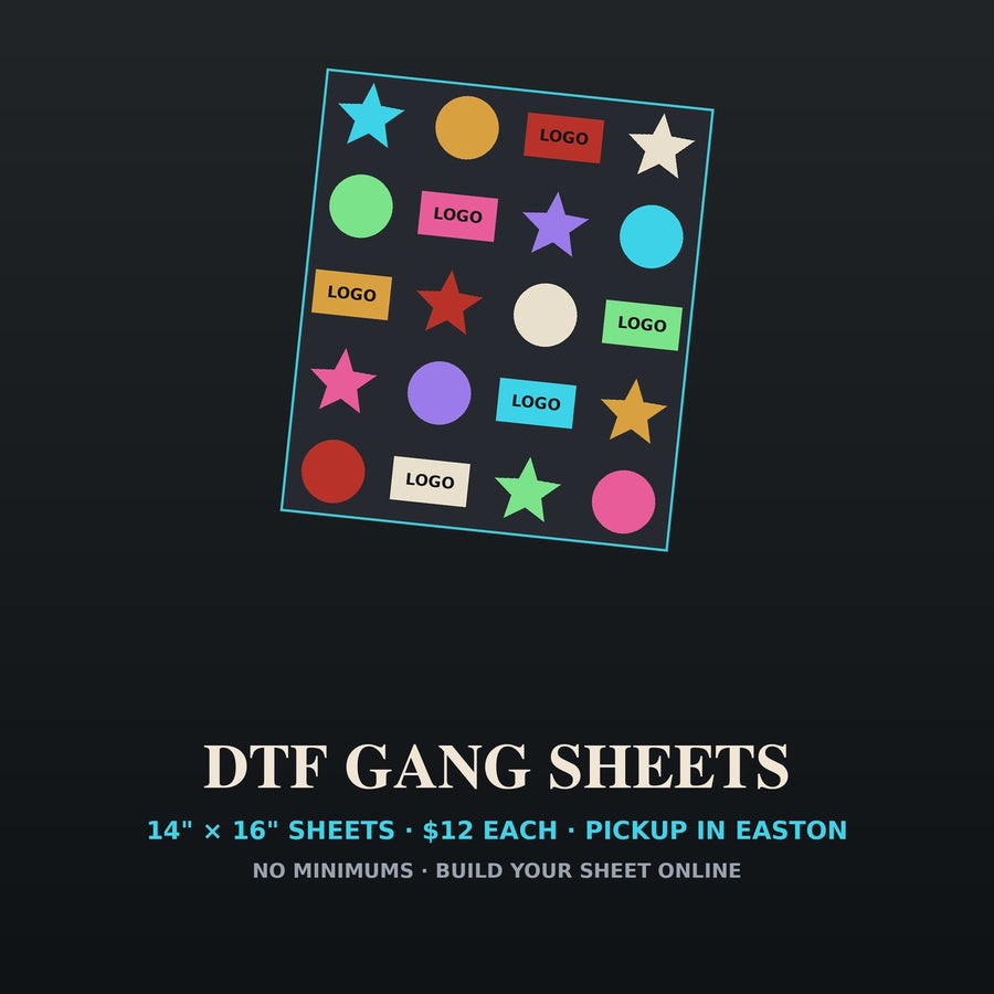 DTF Transfers & Gang Sheets